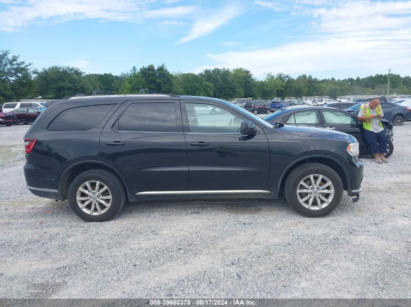 2014 Dodge Durango Sxt VIN: 1C4RDJAGXEC301541 Lot: 39680375