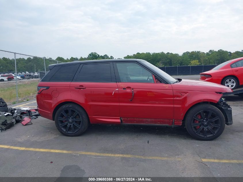 2021 Land Rover Range Rover Sport Hst Mhev VIN: SALWS2RUXMA774898 Lot: 39680388