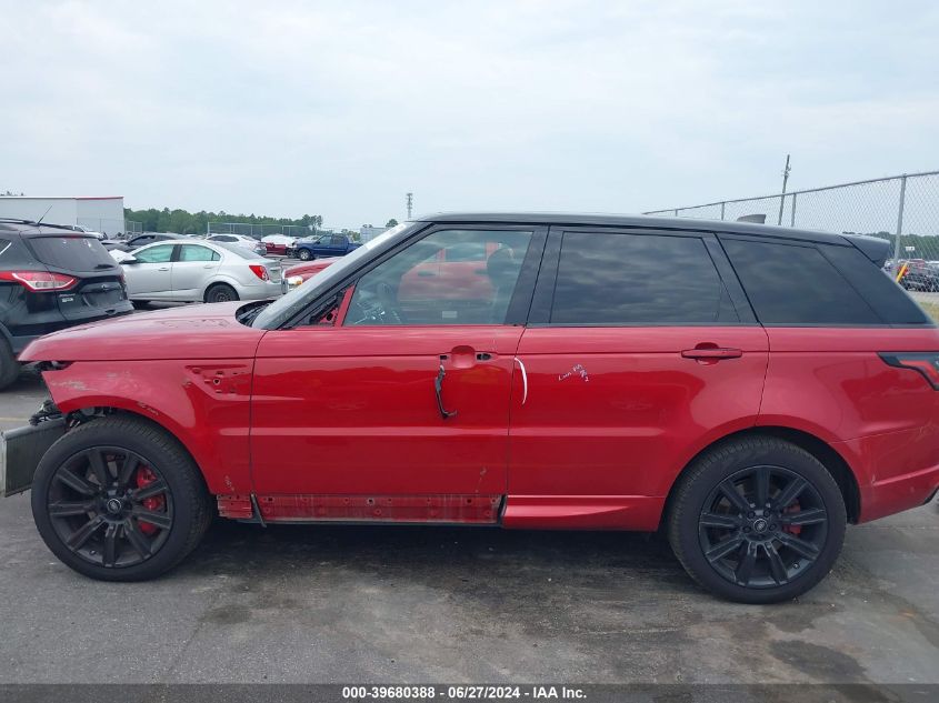 2021 Land Rover Range Rover Sport Hst Mhev VIN: SALWS2RUXMA774898 Lot: 39680388