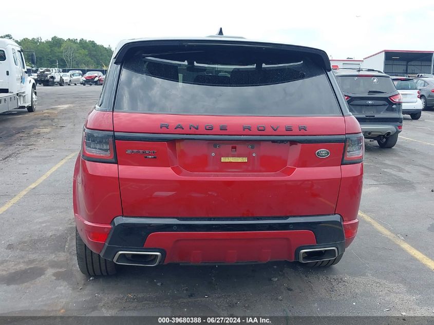 2021 Land Rover Range Rover Sport Hst Mhev VIN: SALWS2RUXMA774898 Lot: 39680388