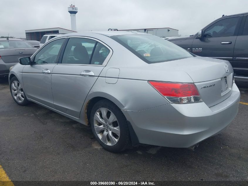 2009 Honda Accord Exl VIN: 1HGCP36809A015842 Lot: 39680390