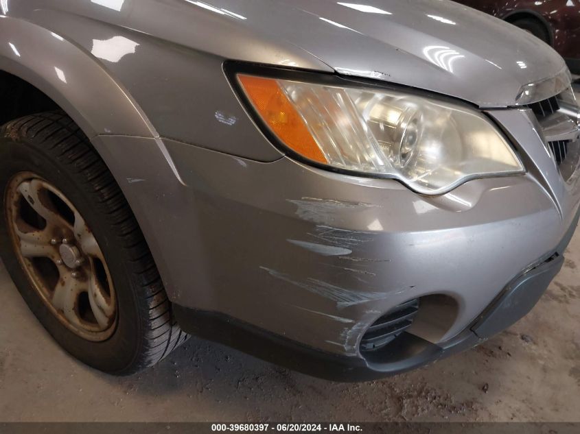 2008 Subaru Outback VIN: 4S4BP60C586345966 Lot: 39680397