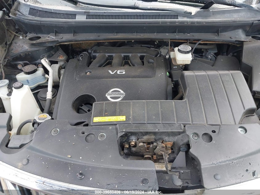 2010 Nissan Murano S VIN: JN8AZ1MW4AW129666 Lot: 39680406