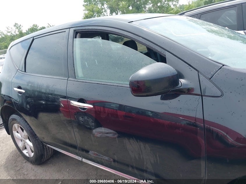 2010 Nissan Murano S VIN: JN8AZ1MW4AW129666 Lot: 39680406