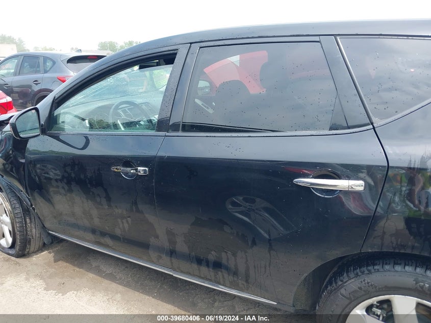 2010 Nissan Murano S VIN: JN8AZ1MW4AW129666 Lot: 39680406