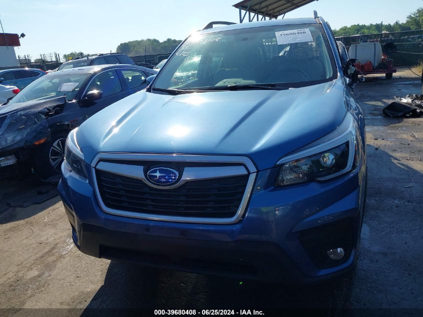 2021 Subaru Forester Premium VIN: JF2SKAJC0MH541141 Lot: 39680408