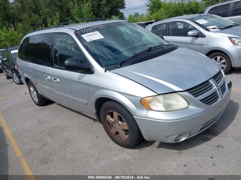 2005 Dodge Grand Caravan Sxt VIN: 2D4GP44L55R249349 Lot: 39680426