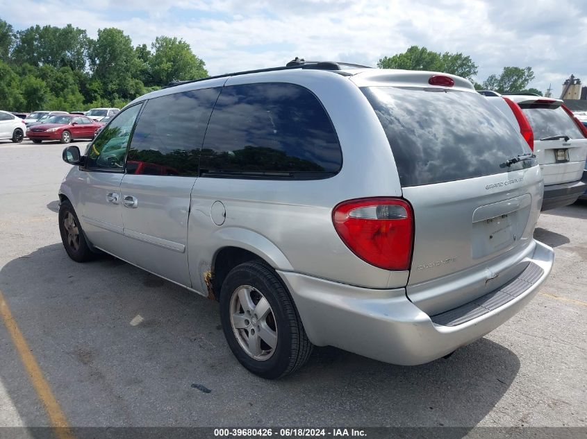 2005 Dodge Grand Caravan Sxt VIN: 2D4GP44L55R249349 Lot: 39680426