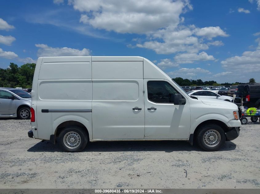 2016 Nissan Nv Cargo Nv2500 Hd S V6 VIN: 1N6BF0LY1GN804150 Lot: 39680435