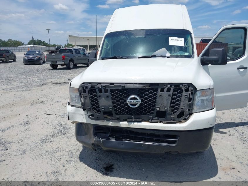 2016 Nissan Nv Cargo Nv2500 Hd S V6 VIN: 1N6BF0LY1GN804150 Lot: 39680435