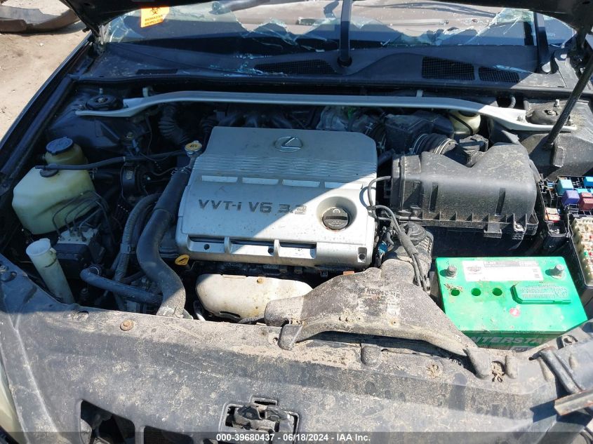 2004 Lexus Es 330 VIN: JTHBA30GX45007419 Lot: 39680437