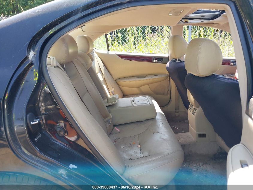 2004 Lexus Es 330 VIN: JTHBA30GX45007419 Lot: 39680437