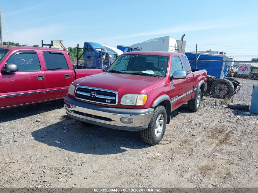 2002 Toyota Tundra Sr5 V8 VIN: 5TBBT44112S248664 Lot: 39680445