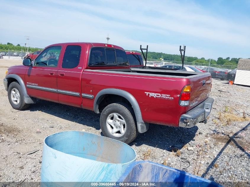 2002 Toyota Tundra Sr5 V8 VIN: 5TBBT44112S248664 Lot: 39680445