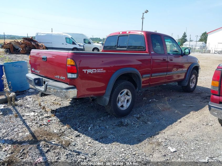 2002 Toyota Tundra Sr5 V8 VIN: 5TBBT44112S248664 Lot: 39680445