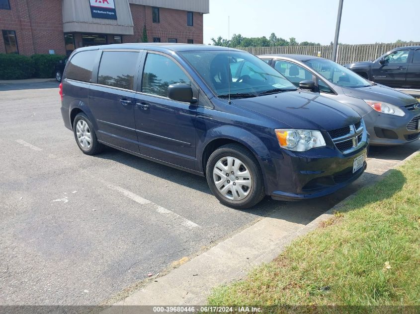 2016 Dodge Grand Caravan Se VIN: 2C4RDGBG6GR122344 Lot: 39680446