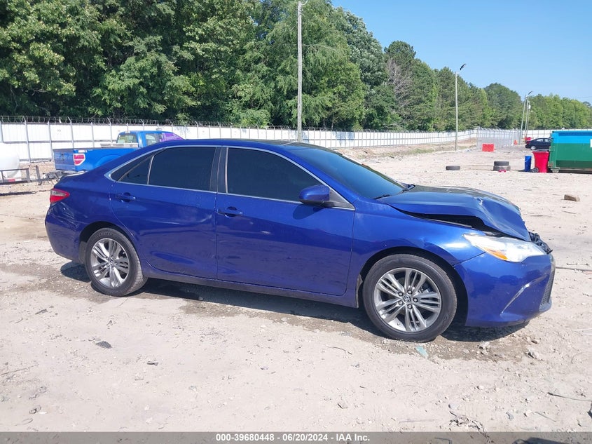 2015 Toyota Camry Se VIN: 4T1BF1FK0FU986679 Lot: 39680448