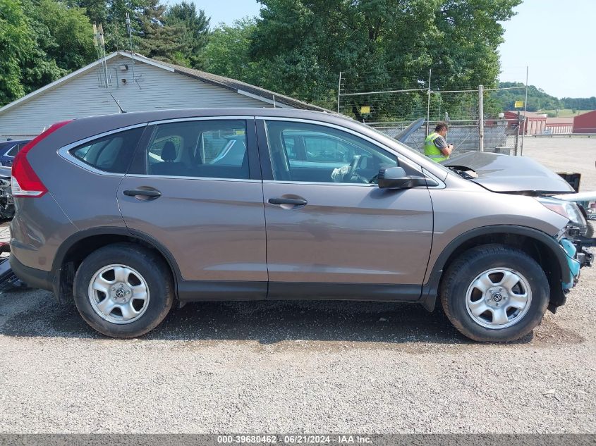 2014 Honda Cr-V Lx VIN: 3CZRM3H39EG704321 Lot: 39680462