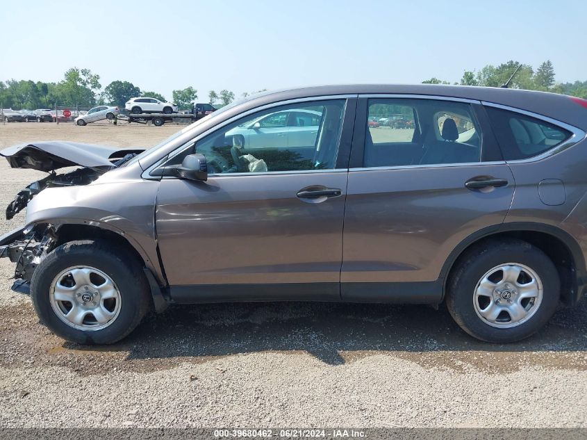 2014 Honda Cr-V Lx VIN: 3CZRM3H39EG704321 Lot: 39680462