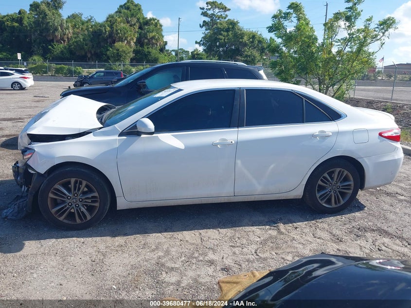 2016 Toyota Camry Se VIN: 4T1BF1FK4GU259983 Lot: 39680477