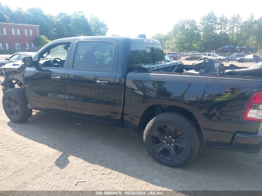 2021 Ram 1500 Big Horn 4X4 5'7 Box VIN: 1C6SRFFT5MN832307 Lot: 39680478