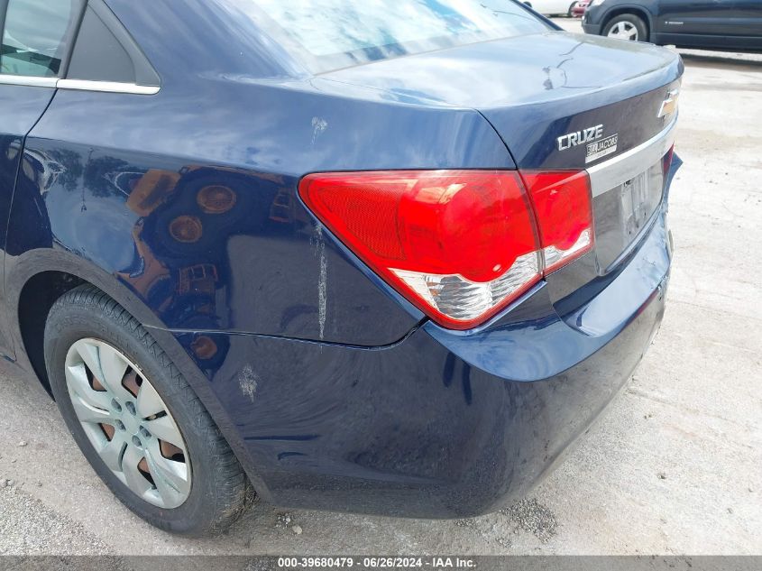 2011 Chevrolet Cruze Ls VIN: 1G1PC5SH6B7196373 Lot: 39680479