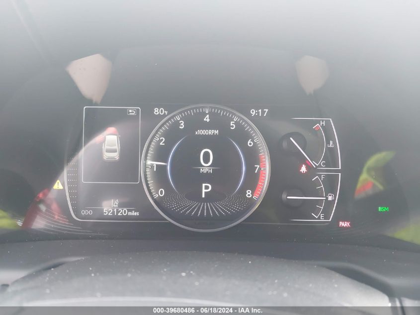 2019 Lexus Es 350 VIN: 58ABZ1B17KU046712 Lot: 39680486