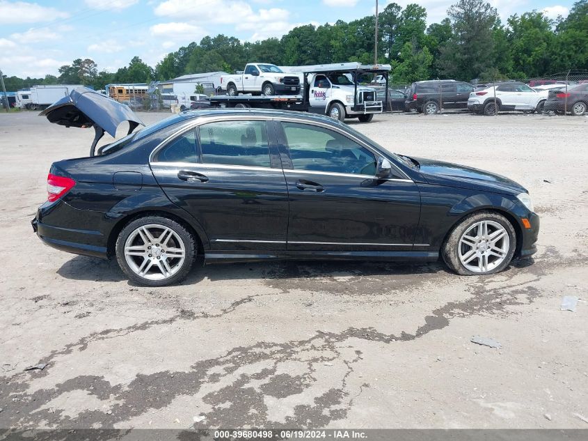 2008 Mercedes-Benz C 350 Sport VIN: WDDGF56X28R031195 Lot: 39680498