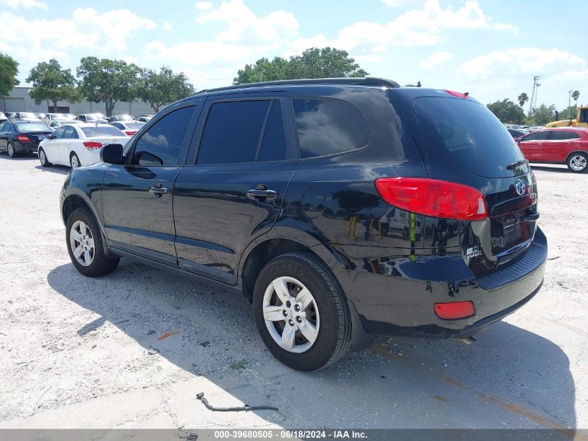 2009 Hyundai Santa Fe Gls VIN: 5NMSG13D69H262403 Lot: 39680505