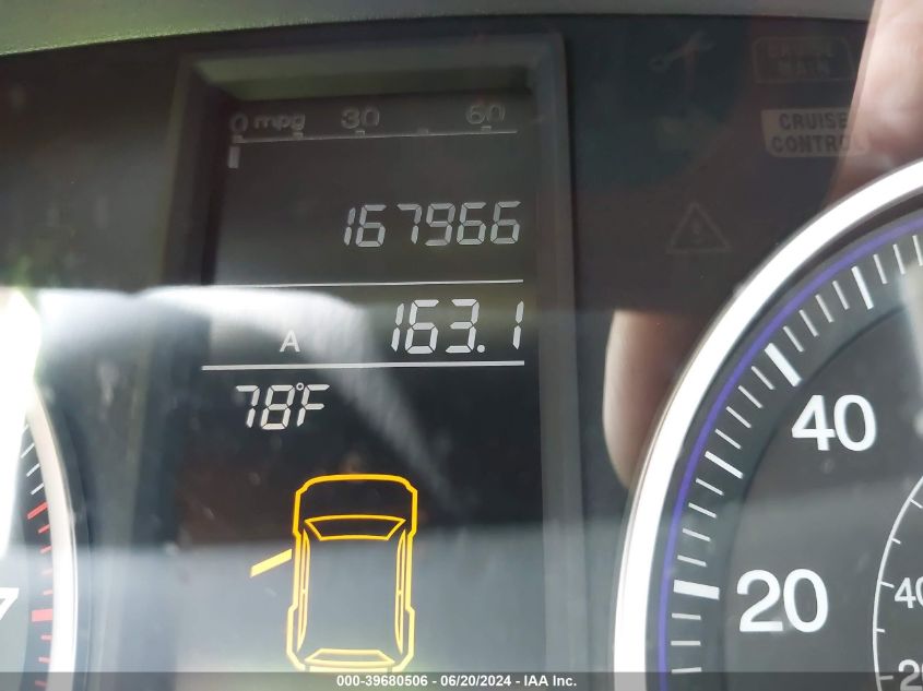 2009 Honda Cr-V Ex VIN: 3CZRE38549G705512 Lot: 39680506