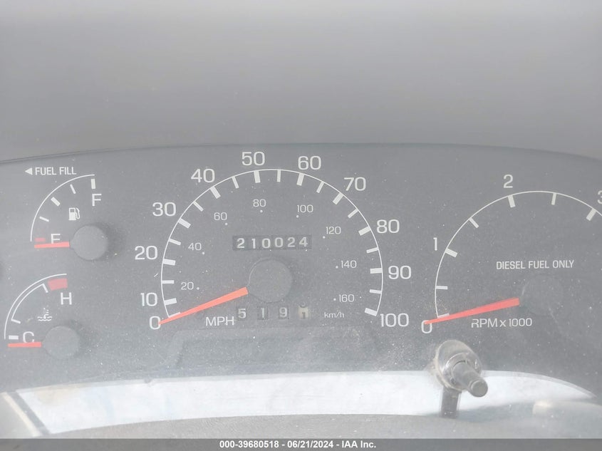 1999 Ford F250 Super Duty VIN: 1FTNX20F5XEF02534 Lot: 39680518