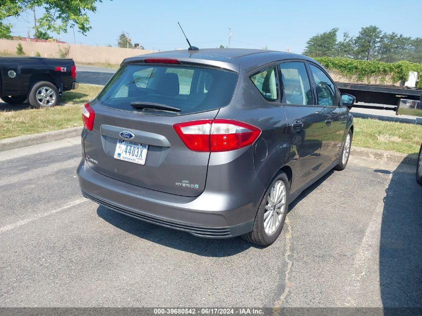 2013 Ford C-Max Hybrid Se VIN: 1FADP5AU4DL536360 Lot: 39680542