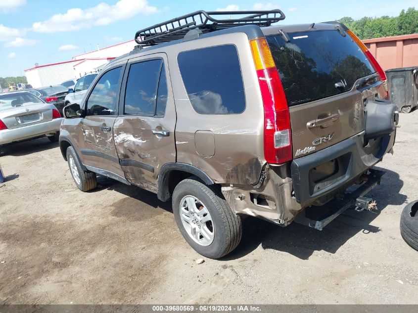 2002 Honda Cr-V Ex VIN: SHSRD78852U009160 Lot: 39680569