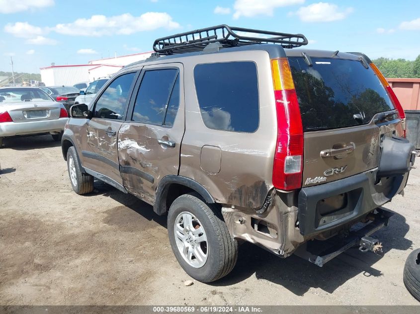 2002 Honda Cr-V Ex VIN: SHSRD78852U009160 Lot: 39680569