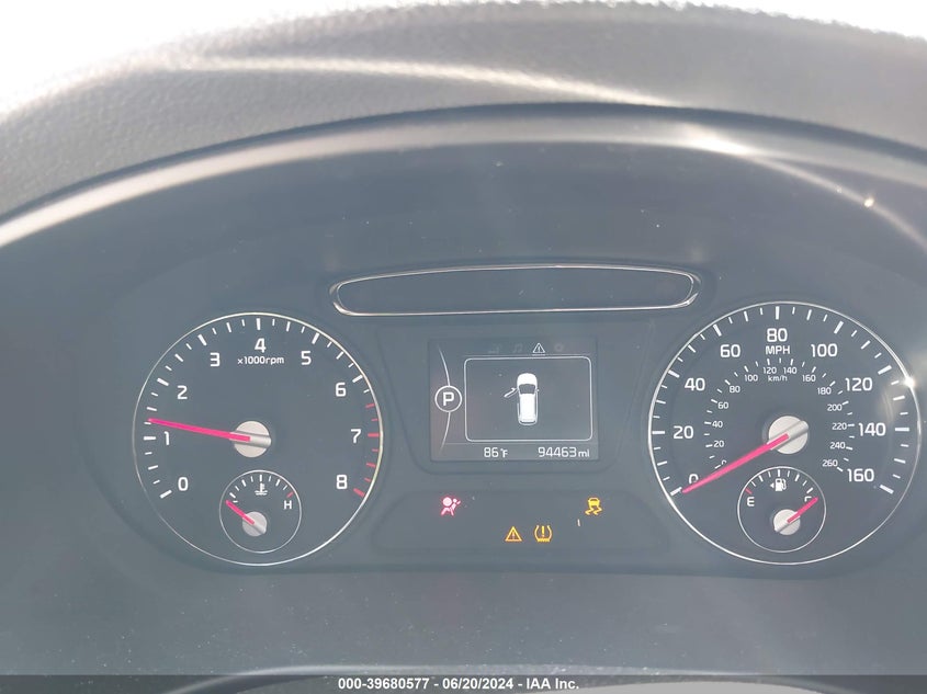 2018 Kia Sorento 2.4L Lx VIN: 5XYPGDA33JG419157 Lot: 39680577