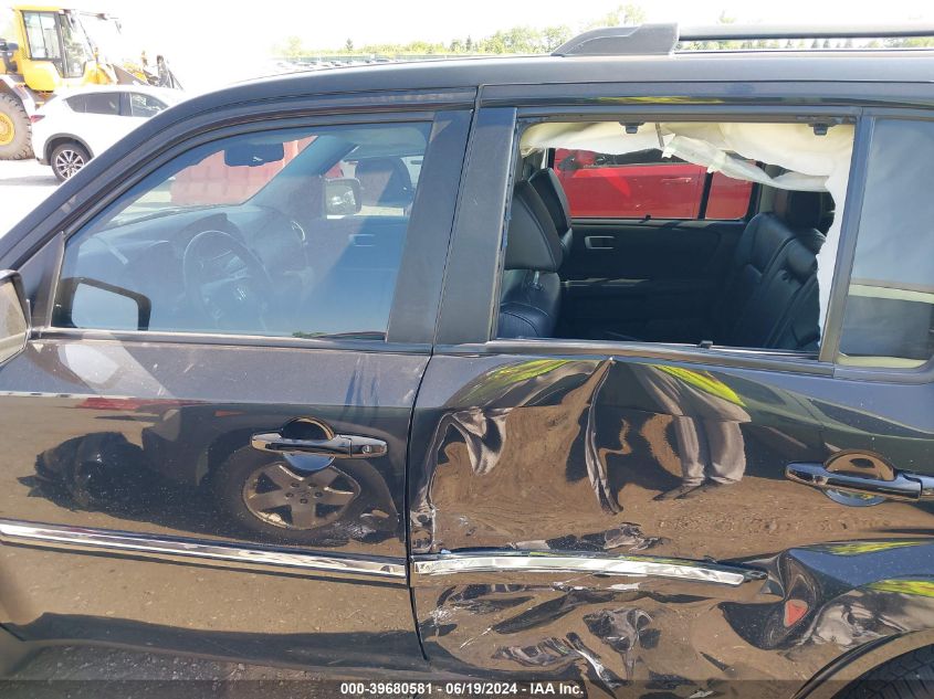 2013 Honda Pilot Touring VIN: 5FNYF4H91DB033060 Lot: 39680581