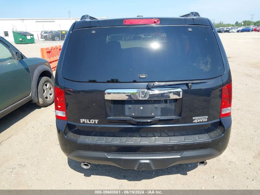 2013 Honda Pilot Touring VIN: 5FNYF4H91DB033060 Lot: 39680581