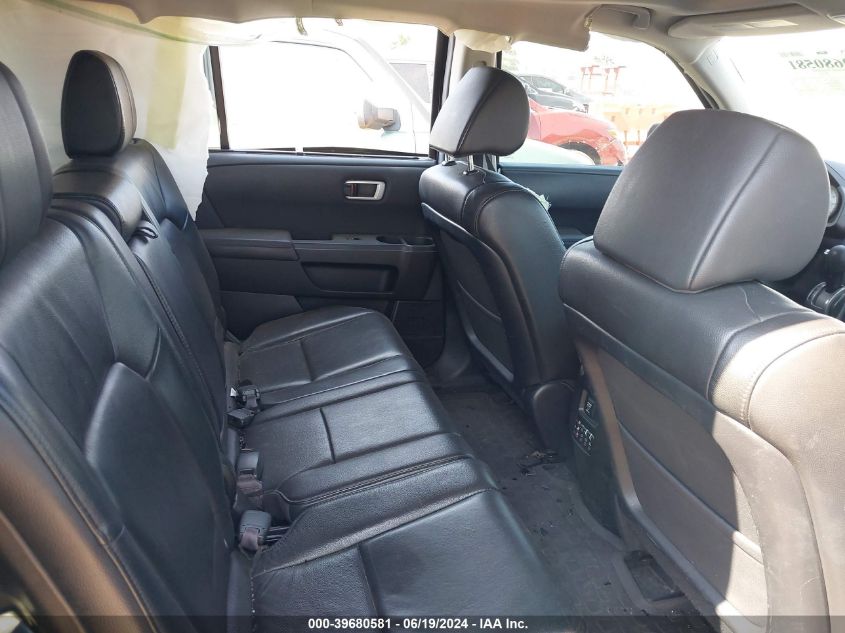 2013 Honda Pilot Touring VIN: 5FNYF4H91DB033060 Lot: 39680581