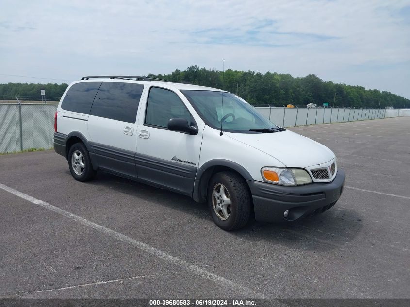 2003 Pontiac Montana M16 W/1Sa Pkg. VIN: 1GMDX03E93D173593 Lot: 39680583