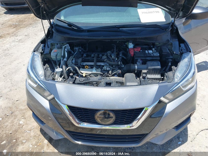 2021 Nissan Versa S Xtronic Cvt VIN: 3N1CN8DV1ML823227 Lot: 39680590