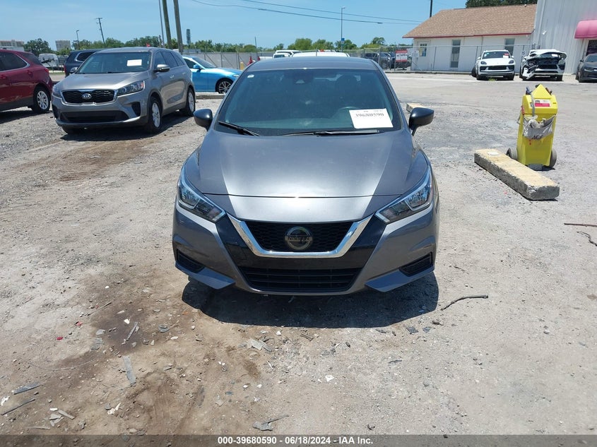 2021 Nissan Versa S Xtronic Cvt VIN: 3N1CN8DV1ML823227 Lot: 39680590