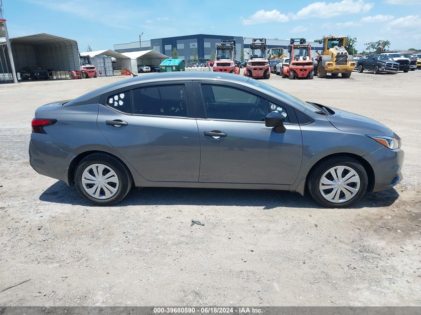 2021 Nissan Versa S Xtronic Cvt VIN: 3N1CN8DV1ML823227 Lot: 39680590