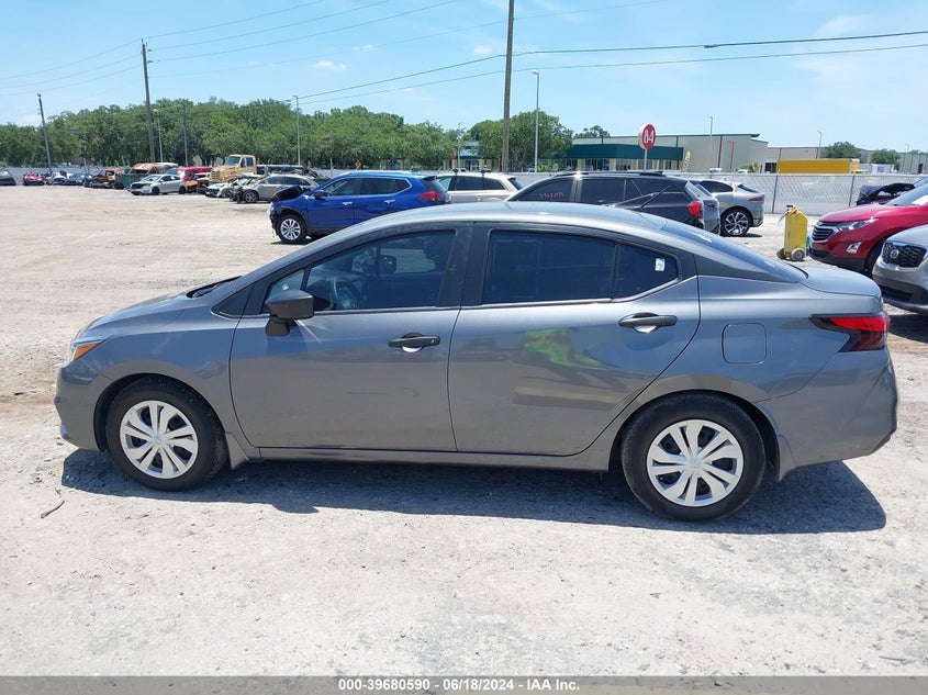 2021 Nissan Versa S Xtronic Cvt VIN: 3N1CN8DV1ML823227 Lot: 39680590
