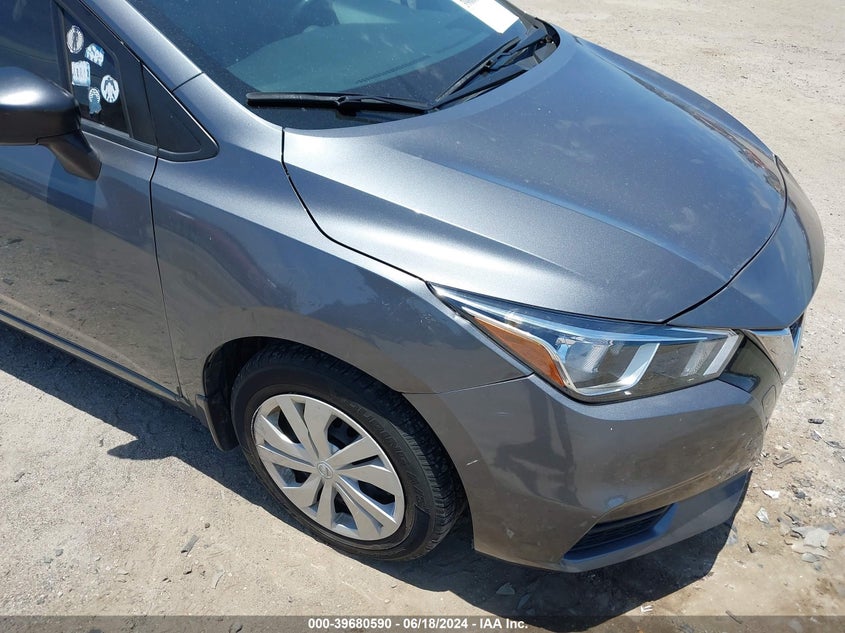 2021 Nissan Versa S Xtronic Cvt VIN: 3N1CN8DV1ML823227 Lot: 39680590