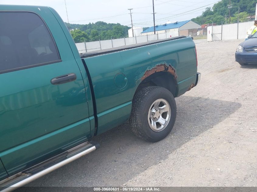 1D7HA18N54S589262 | 2004 DODGE RAM 1500