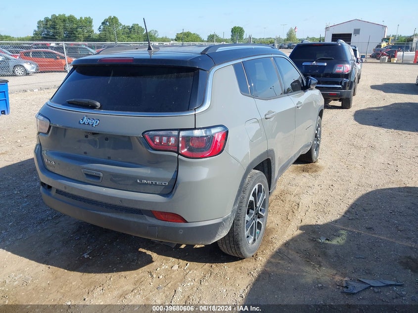 VIN 3C4NJDCB2NT115491 2022 JEEP COMPASS LIMITED