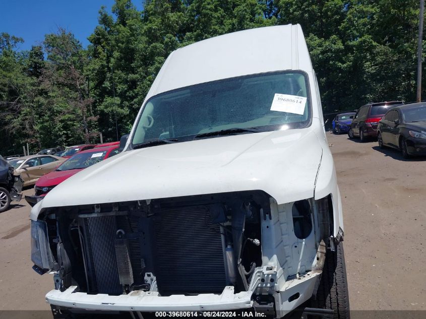 2020 Nissan Nv Cargo Nv2500 Hd Sv High Roof V6 VIN: 1N6BF0LY2LN802417 Lot: 39680614