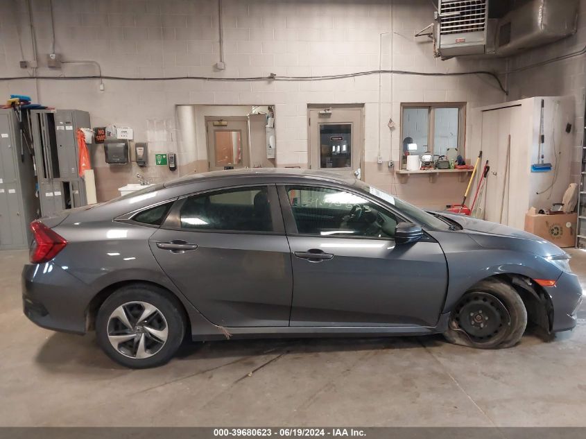 2020 Honda Civic Lx VIN: 2HGFC2F6XLH562871 Lot: 39680623