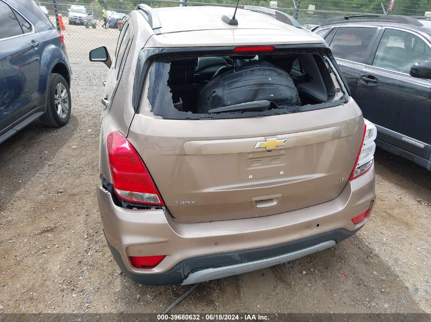 2018 Chevrolet Trax Lt VIN: 3GNCJLSB1JL400414 Lot: 39680632