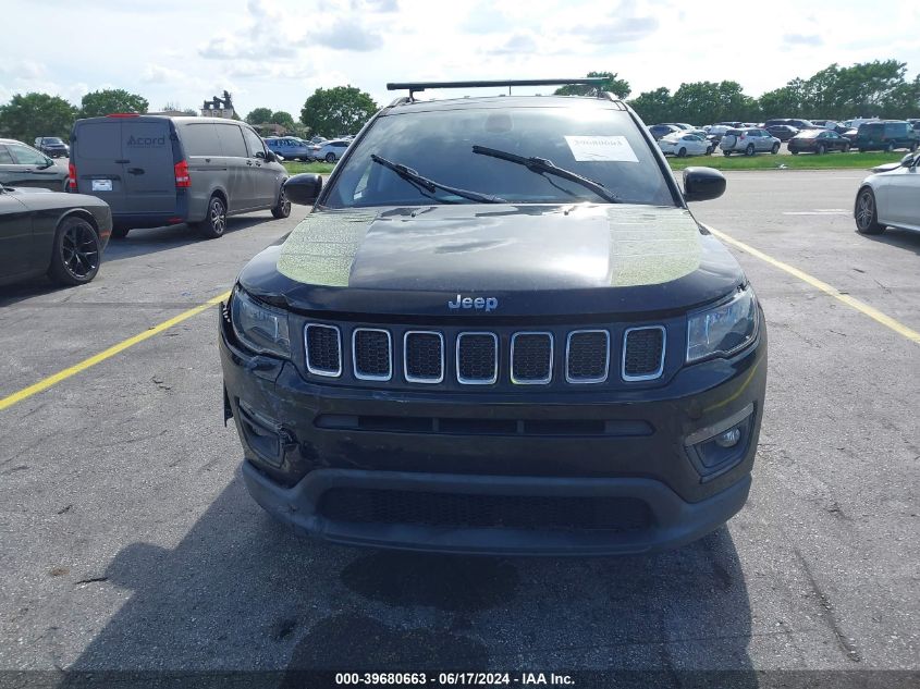 2020 Jeep Compass Latitude Fwd VIN: 3C4NJCBB0LT162107 Lot: 39680663